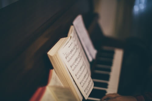 piano and music