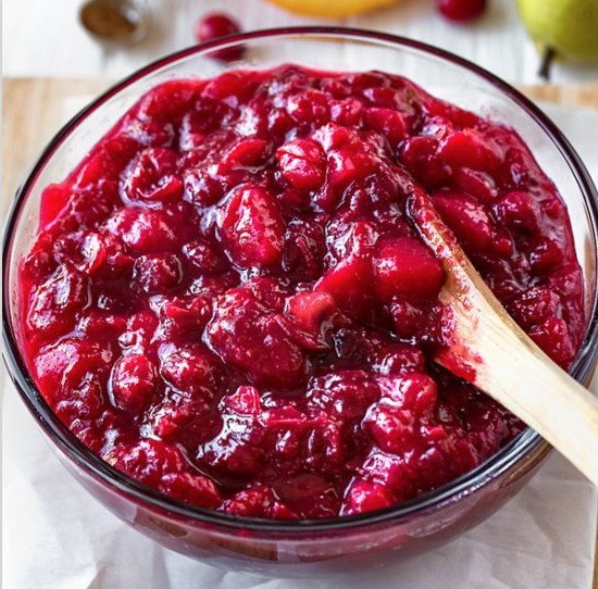 Thanksgiving recipe blog fresh cranberry sauce