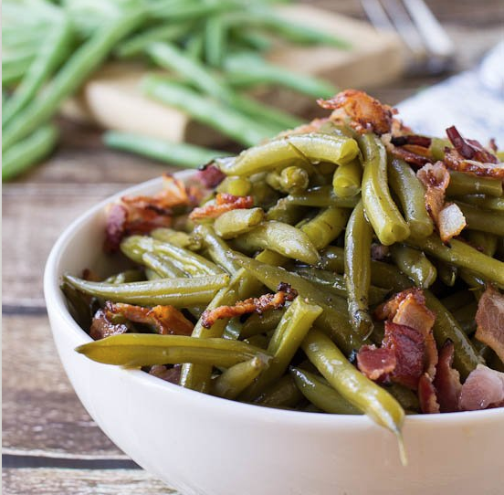 Thanksgiving recipe blog southern style green beans