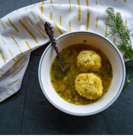 Matzo Ball Soup Hanukkah Recipe blog
