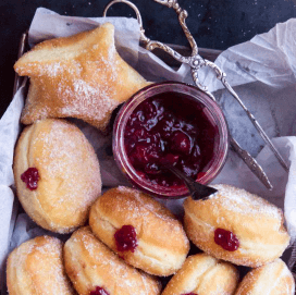 Jelly Doughnuts hanukkah blog