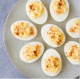 Deviled Eggs, Easter menu blog