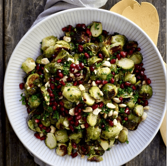 Roasted Brussels Sprouts, Thanksgiving Recipe Blog