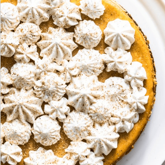 Pumpkin Spice Cheesecake, thanksgiving recipe blog