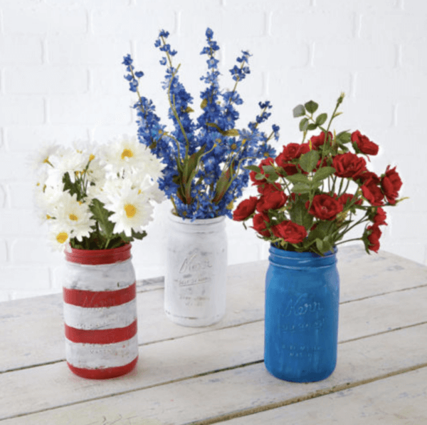 Patriotic centerpieces