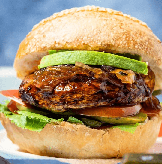 Grilled Portobello Burgers