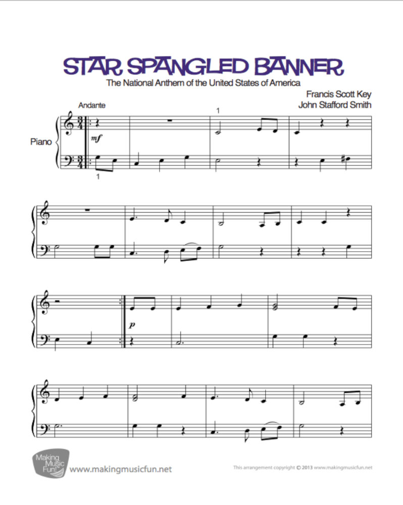 The Star Spangled Banner