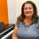 Veronica Barker, piano teacher at Center Stage Music Center