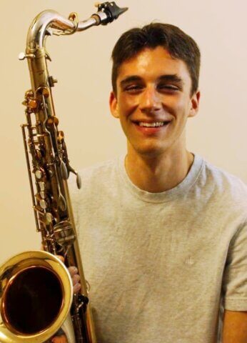 Brendan Mark, saxophone teacher at Center Stage Music Center