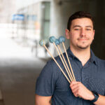 Ben Berkowitz, woodwinds and percussion teacher at Center Stage