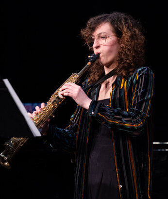 Geogia Shehas, piano, woodwinds, brass instructor at Center Stage Music Center